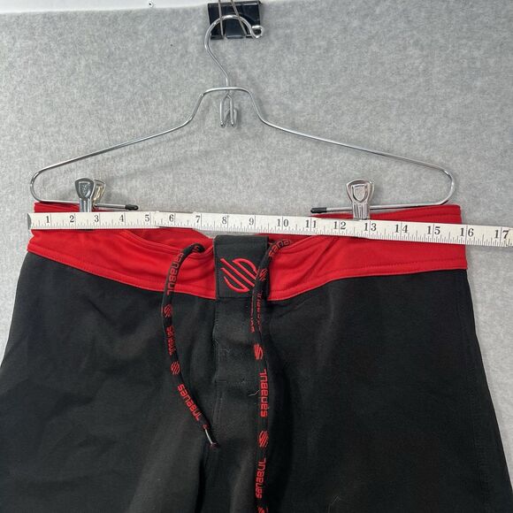 Sanabul Shorts Mens 32 Black MMA Boxing Martial Arts Fitness Workout - Picture 6 of 11